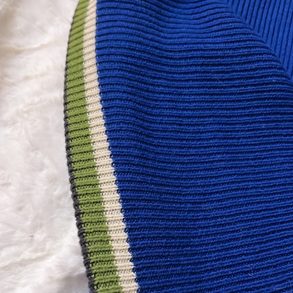 Vintage Men’s Y2k Striped Pullover Sweater Size Medium - Picture 5 of 5